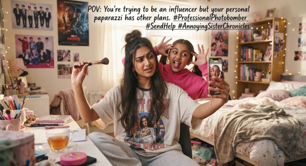 Annoying Sister Captions
