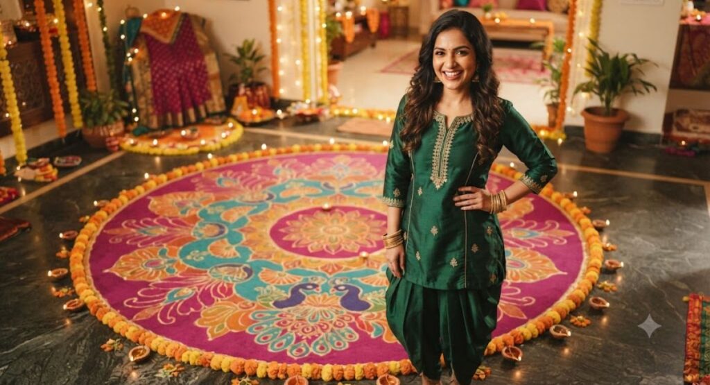 Attitude Rangoli Captions For Instagram