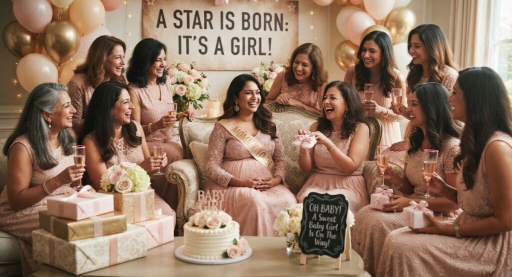 Baby Girl Shower Captions