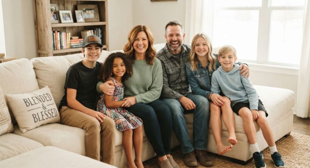 Blended Family Captions