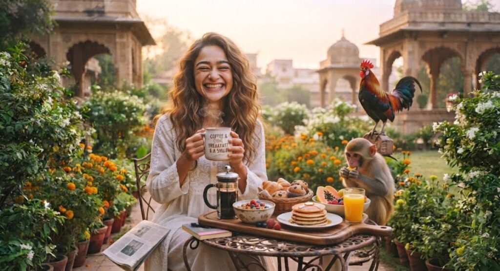 Coffee And Breakfast Good Morning Captions