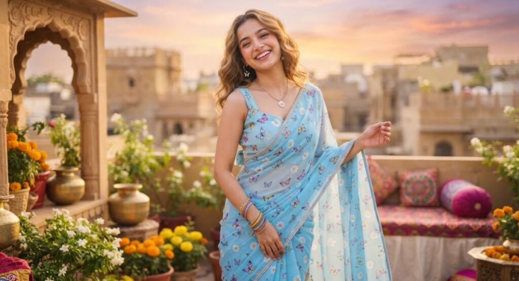 Cute Saree Captions for Instagram