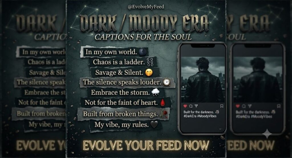 Dark / Moody Era Captions