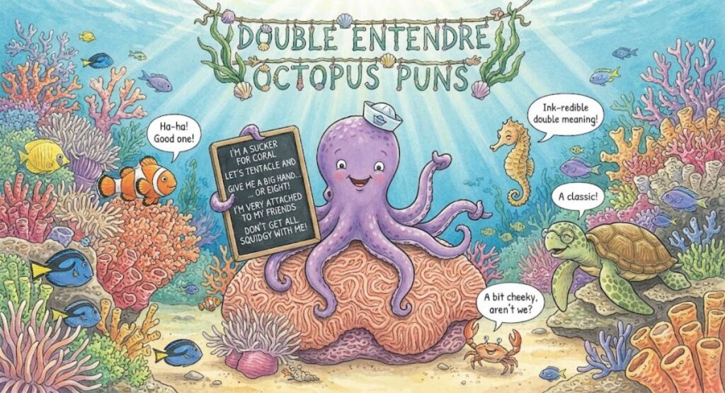 Double Entendre Octopus Puns
