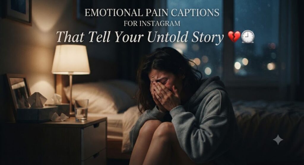 Emotional Pain Captions For Instagram