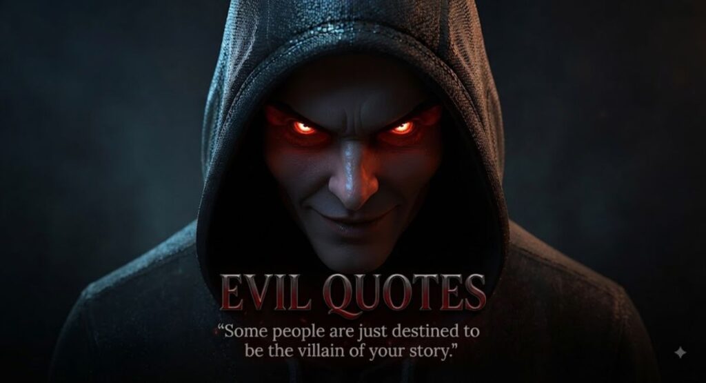 Evil Quotes For Instagram