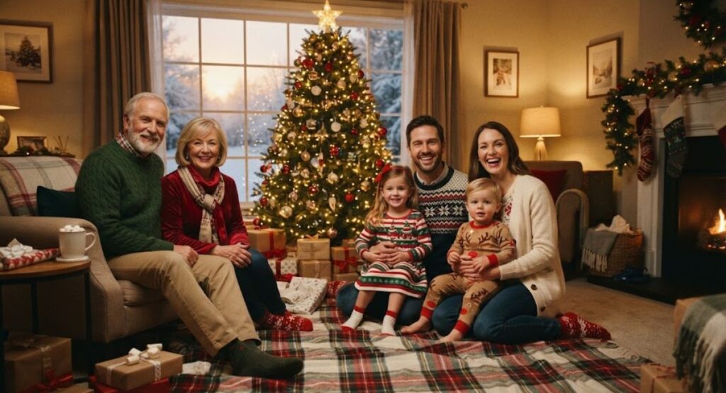 Family Holiday Captions