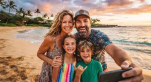 Family Vacation Captions