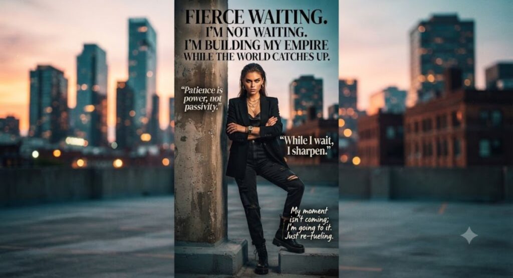 Fierce Waiting Captions For Instagram