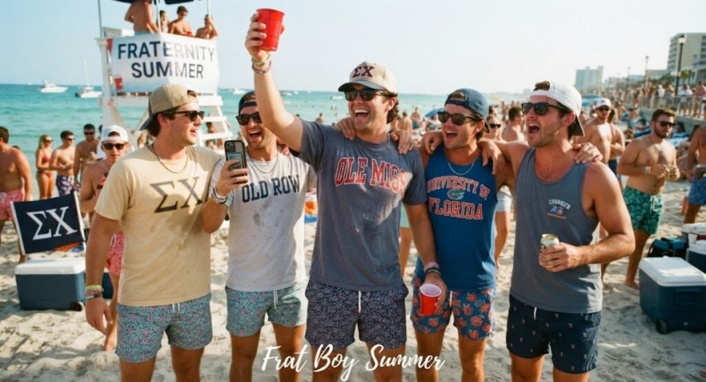 Frat Boy Summer Captions