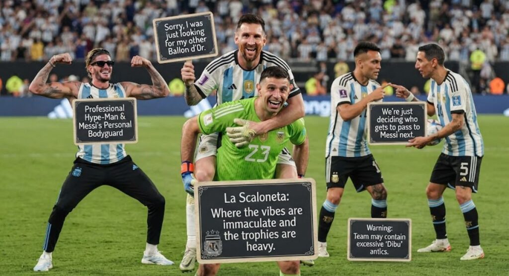Funny Argentina Team Captions