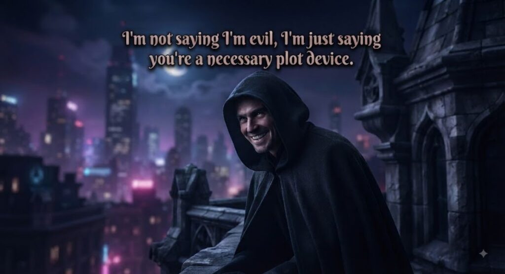 Funny Evil Captions For Instagram