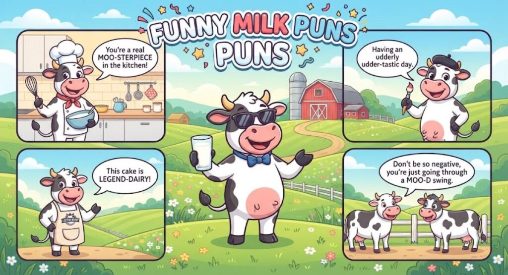 Funny Milk Puns