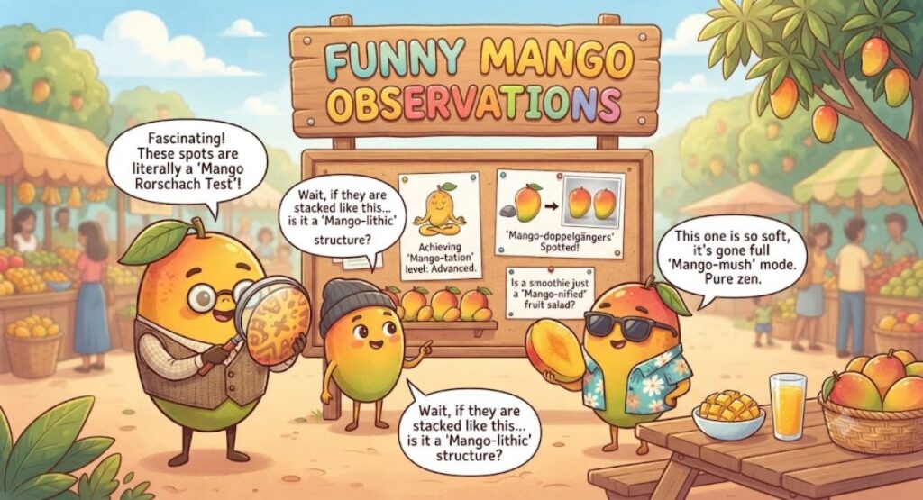 Funny Observations Mango Puns
