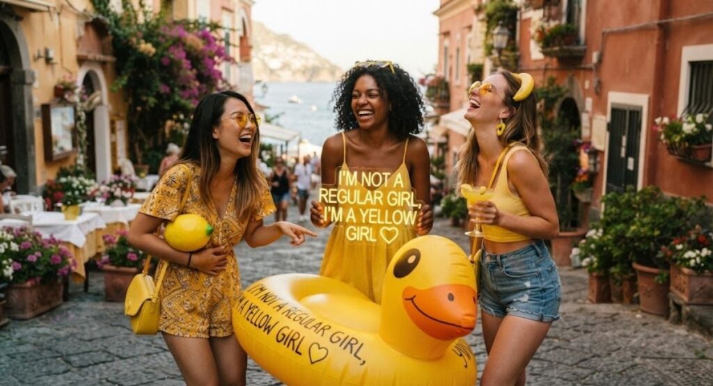 Funny Yellow Captions for Instagram