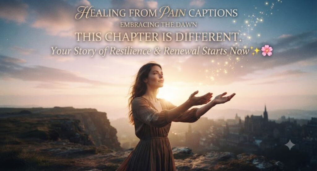 Healing From Pain Captions