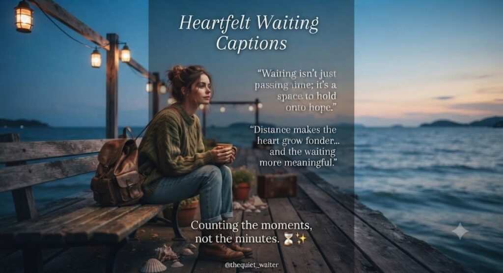 Heartfelt Waiting Captions