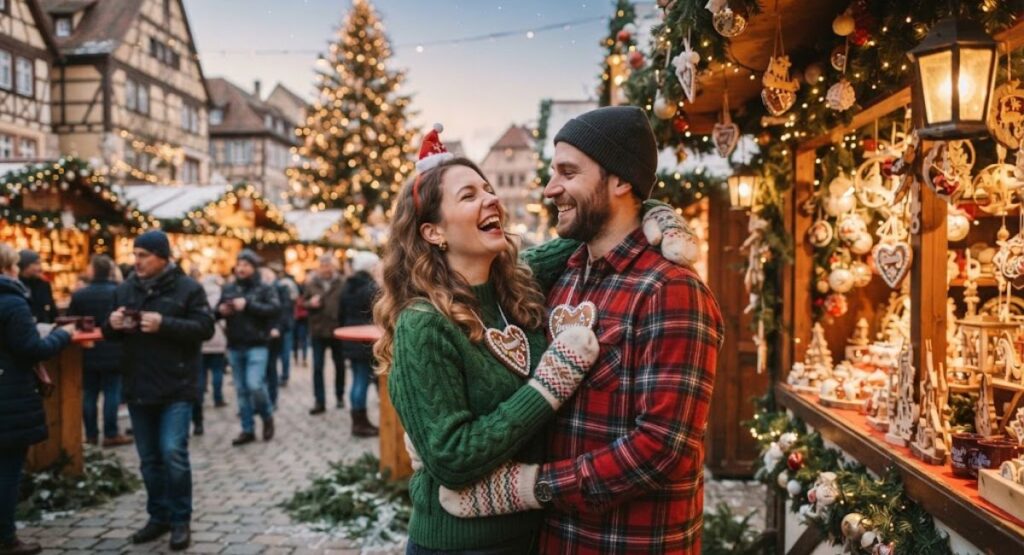 Holiday Couple Captions