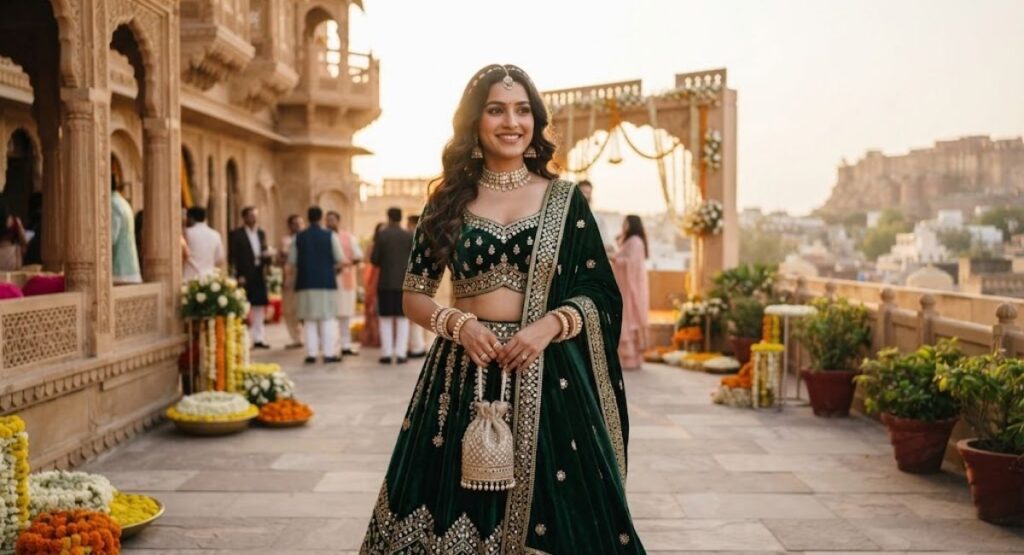 Lehenga Captions for Desi Girls
