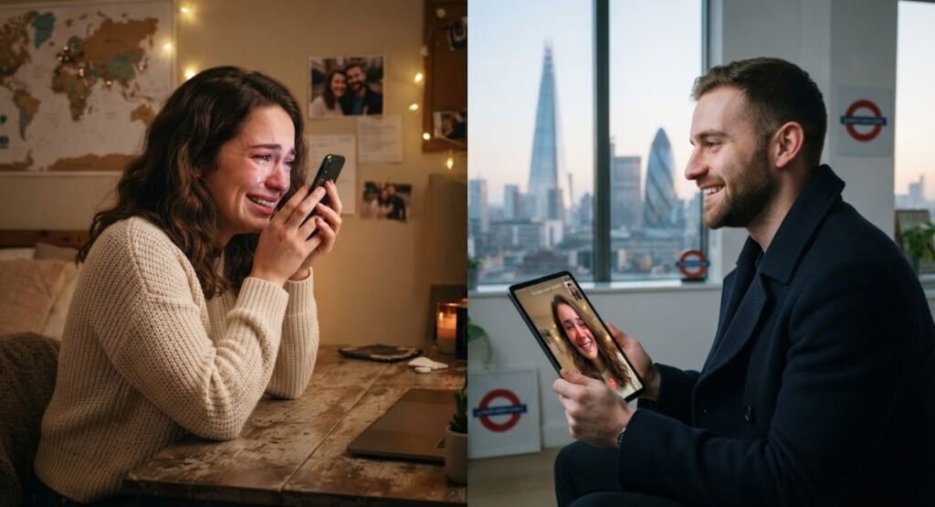 Long Distance Love Captions