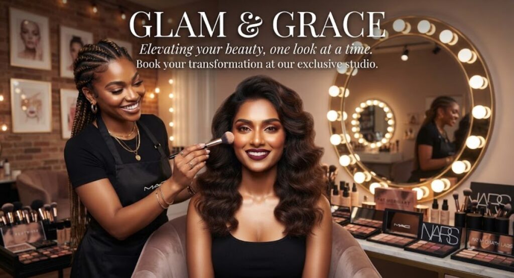 Makeup Artist Captions for Girls / Female Clients