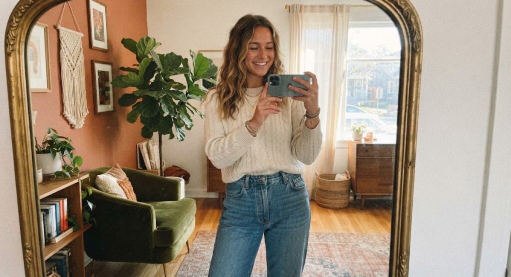 Mirror Selfie Captions