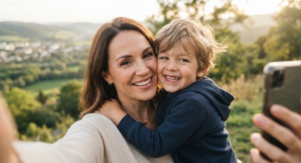 Mom-Son Selfie Captions