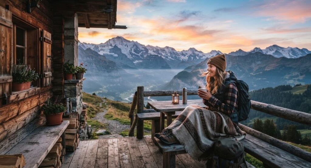 Mountain Escape Captions