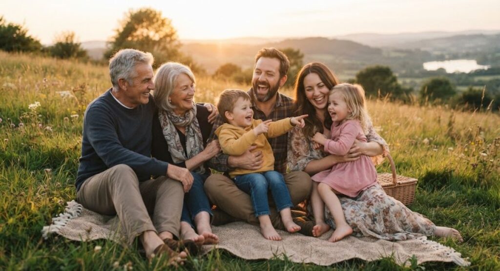 One Word Family Captions