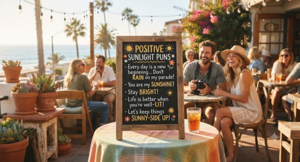 Positive Sunlight Puns
