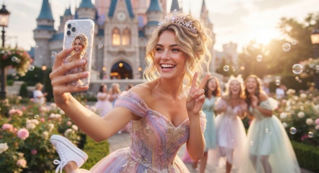 Princess Selfie Captions