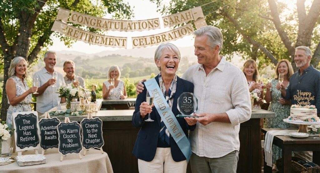 Retirement Celebration Captions