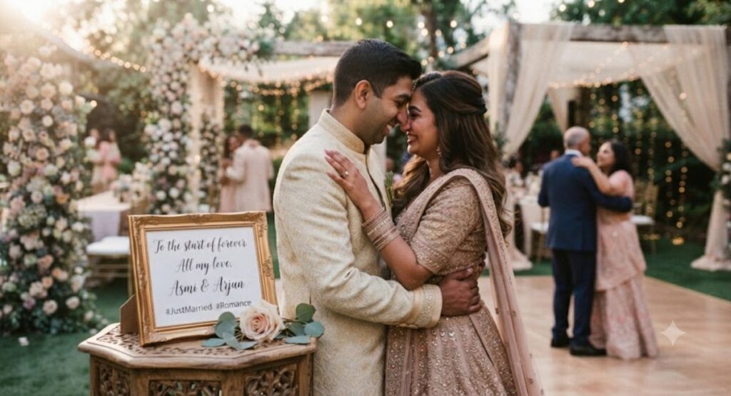 Romantic Wedding Captions