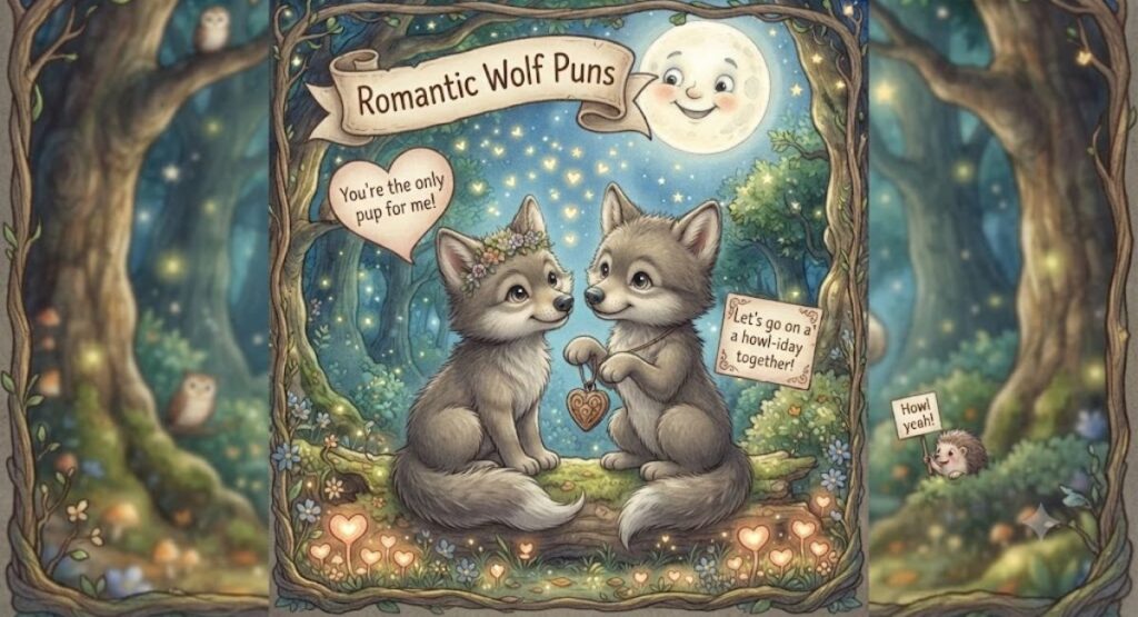 Romantic Wolf Puns