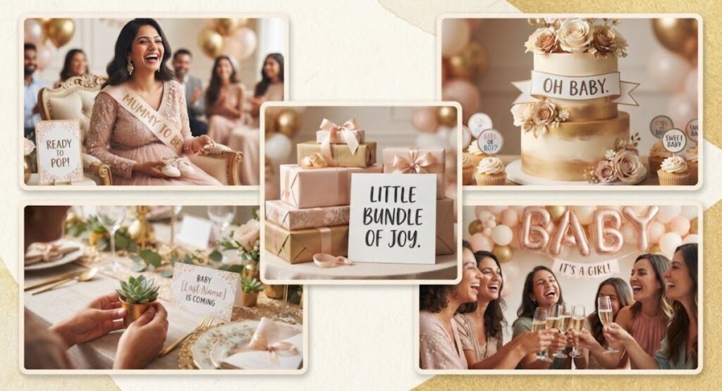 Short Baby Shower Captions