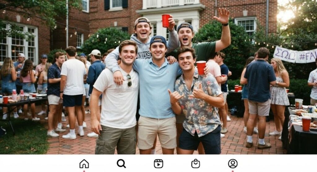 Short Frat Boy Instagram Captions