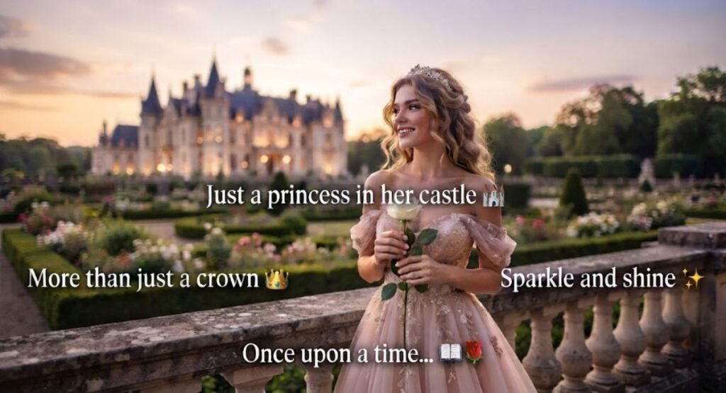 Short Princess Captions for Instagram