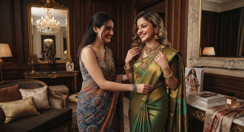 Short Saree Captions for Instagram