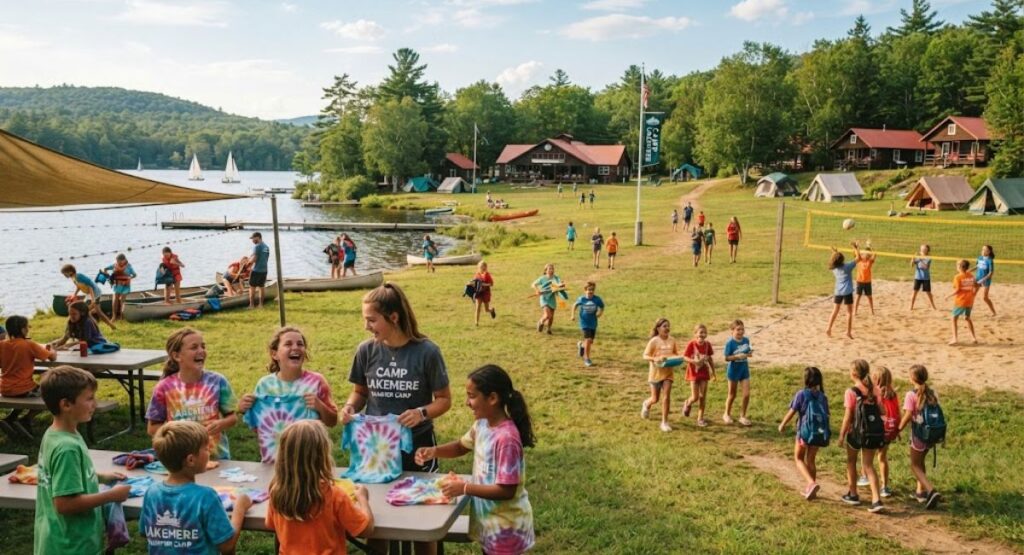 Summer Camp Captions