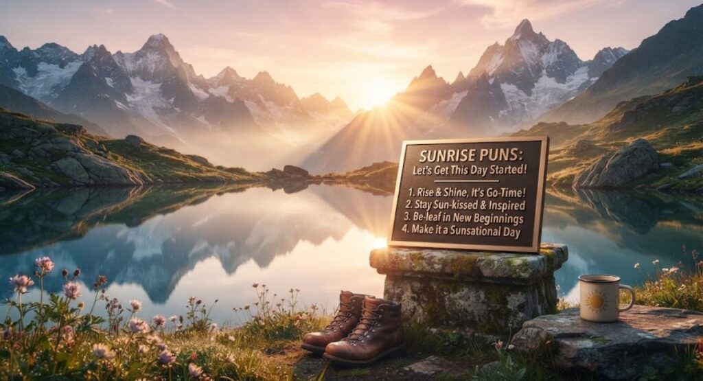 Sunrise Puns
