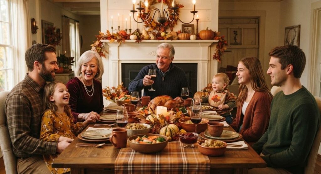 Thanksgiving Family Captions