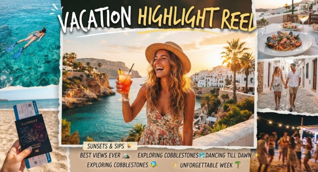Vacation Reel Captions