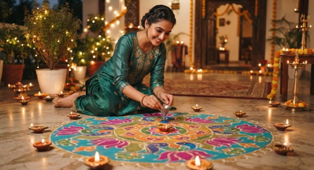 Viral Rangoli Captions For Instagram 2026