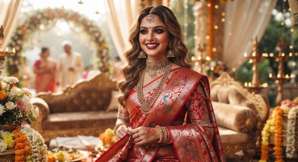 Wedding Saree Captions for Instagram
