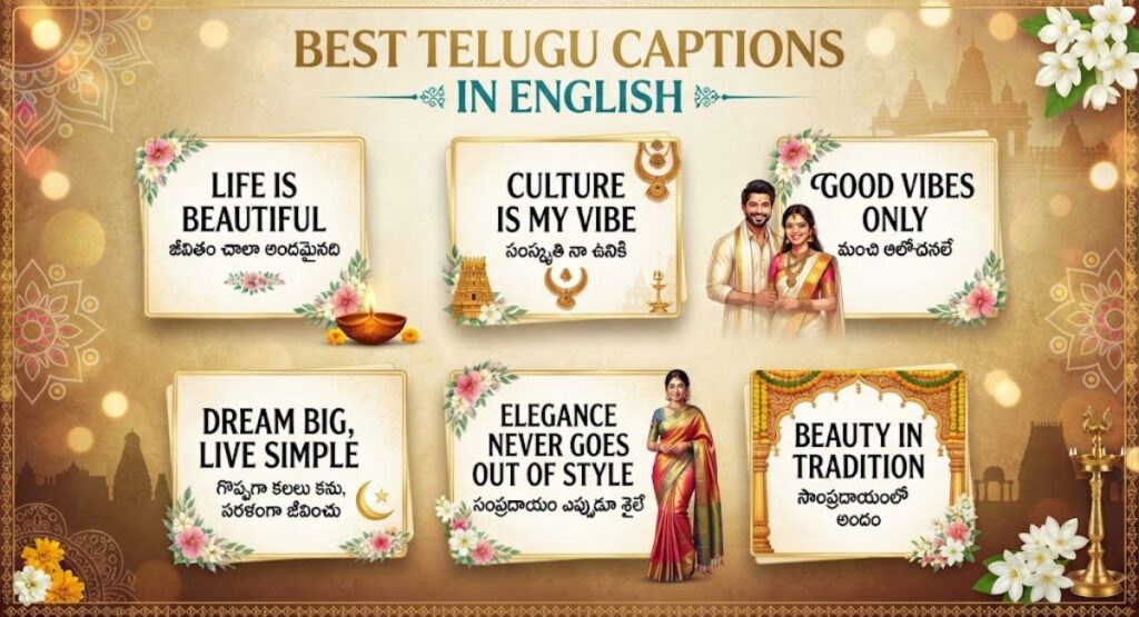 Best Telugu Captions in English