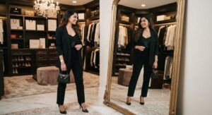 Black Outfit Captions