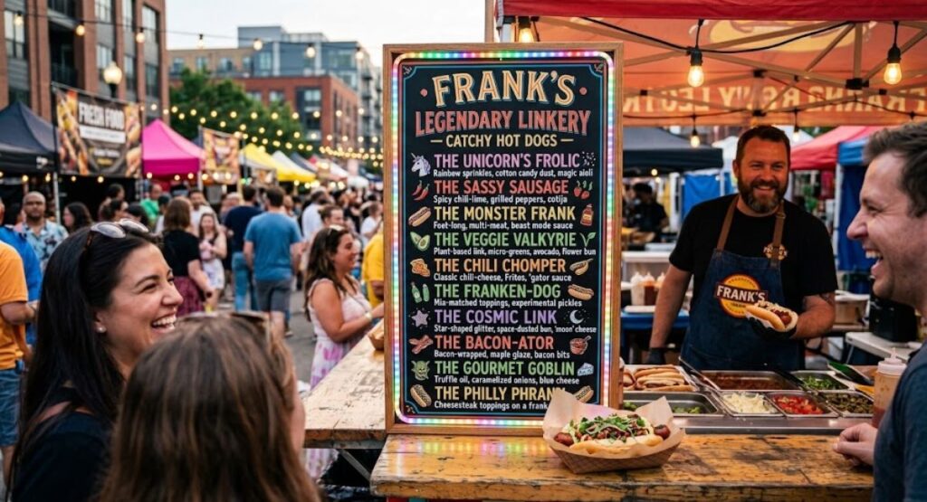 Catchy Hot Dog Names