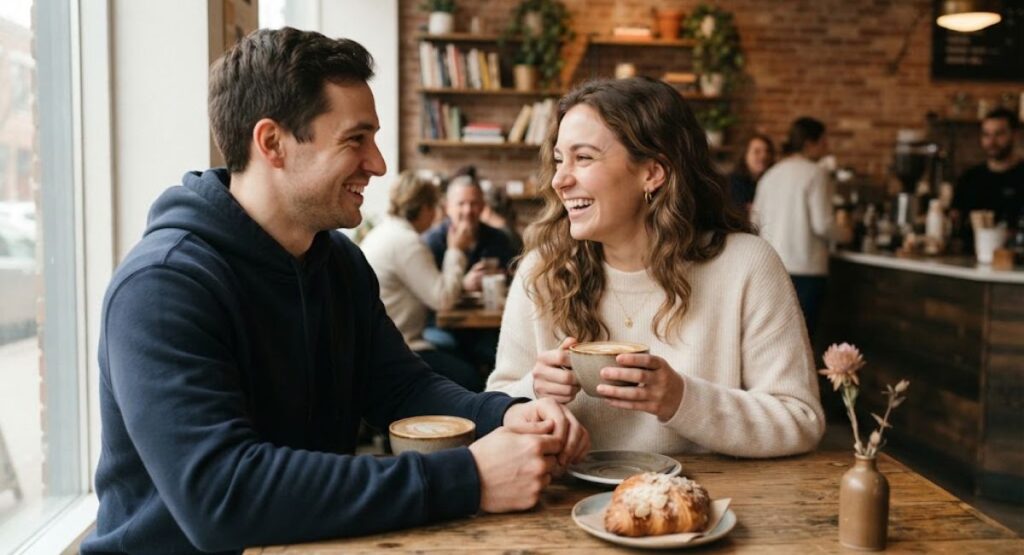Coffee Date Captions with Girlfriend