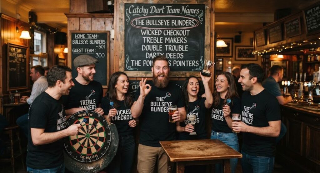 Catchy Dart Team Names