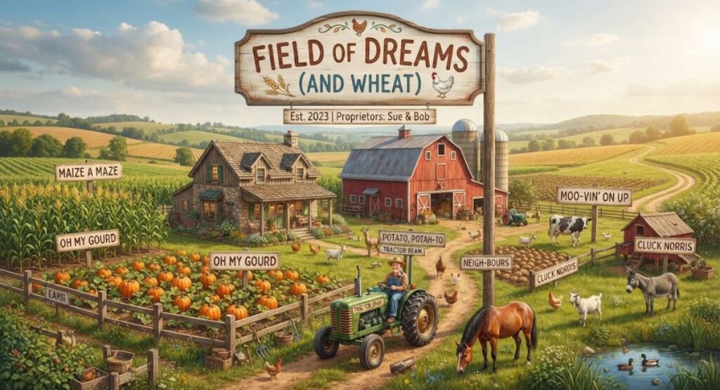 Field-Inspired Funny Names for Farm